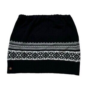 Rare Slope Side Upcycled Sweater Mini Skirt Handmade Eco Friendly Fair Isle Ski